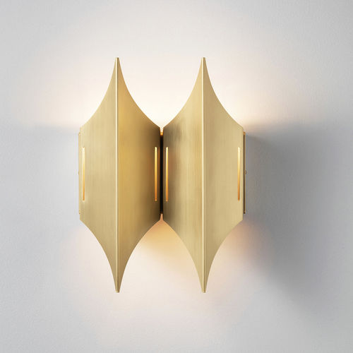 Arandela contemporânea - GOTHIC  - LYFA - para ambiente interno / em latão / fixa