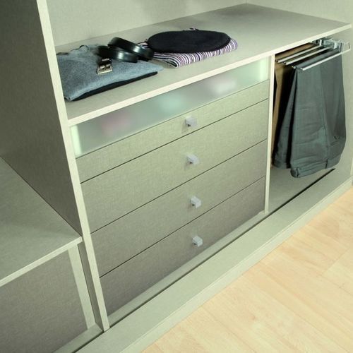 Gaveta para ambiente interno - GRUPO STYLO INTERIORISMO SL - em vidro