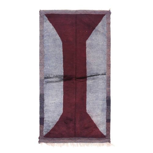 Tapete contemporâneo - abstract  - MUSMUS RUGS - estampado / retangular / tecido à mão