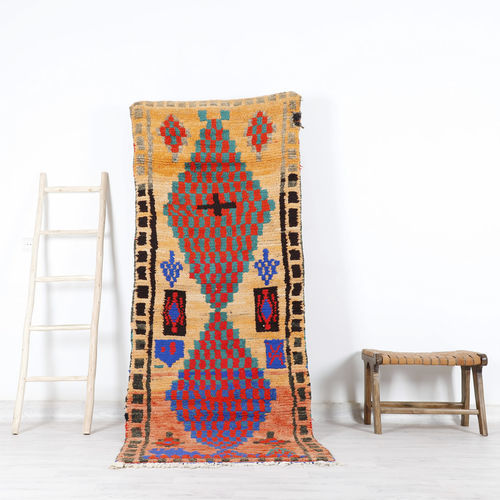 Tapete vintage - 64-1-3-2-5-6-5 - MUSMUS RUGS - estampado / retangular / tecido à mão