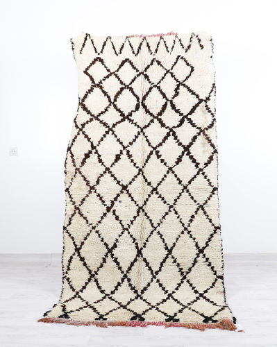 Tapete vintage - 64-1-3-2-3 - MUSMUS RUGS - estampado / retangular / tecido à mão