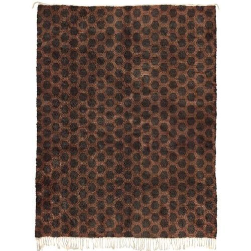 Tapete contemporâneo - MUSMUS RUGS - com padrão geométrico / de lã / retangular
