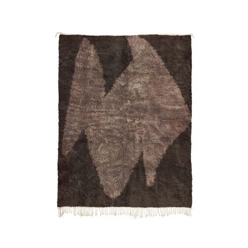 Tapete contemporâneo - MUSMUS RUGS - estampado / retangular / tecido à mão