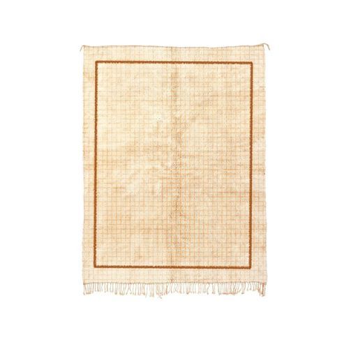 Tapete contemporâneo - MUSMUS RUGS - quadriculado / de lã / retangular
