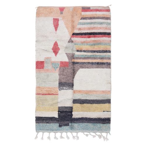 Tapete contemporâneo - Abstract Bedroom - MUSMUS RUGS - estampado / de lã / retangular