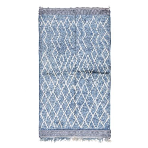 Tapete contemporâneo - MUSMUS RUGS - com padrão geométrico / de lã / retangular