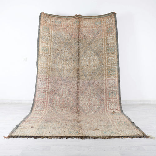 Tapete vintage - 64-1-3-2-5-6-15-5 - MUSMUS RUGS - estampado / de lã / retangular