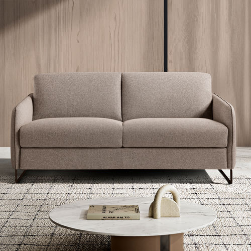 Sofá-cama - Otto - SARTORIS by MAXDIVANI - contemporâneo / em tecido / em couro