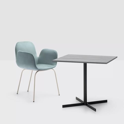 Cadeira para interlocutor contemporânea - KIEL - TM Leader Contract - para ambiente interno / em tecido / com base metálica