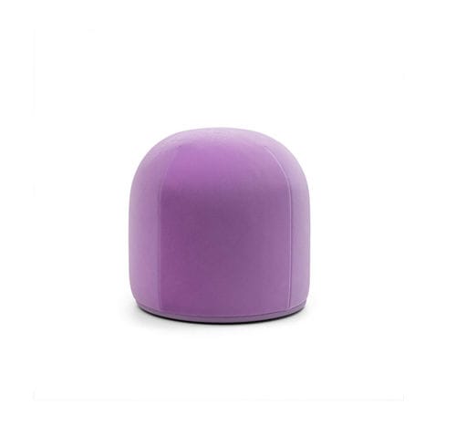 Puff contemporâneo - CHERRY - TM Leader Contract - em tecido / redondo / da linha comercial