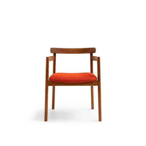 Cadeira para ambiente externo - LIGNE - TM Leader Contract - contemporânea / em tecido / em iroko