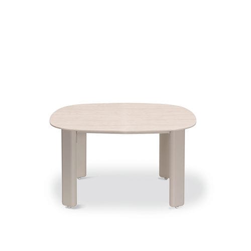 Mesa lateral para ambiente externo - ELISE - TM Leader Contract - contemporânea / em madeira / com base metálica