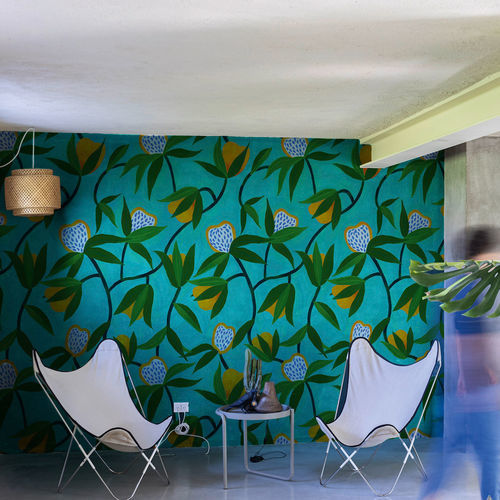Papel de parede contemporâneo - Esotico - SPAGHETTIWALL - em fibra de celulose / em tecido não tecido / com natureza