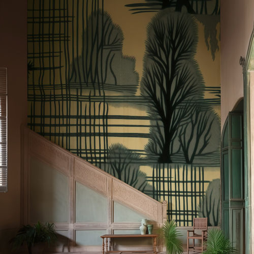 Papel de parede contemporâneo - Cypress Hill - SPAGHETTIWALL - em fibra de celulose / em tecido não tecido / com natureza