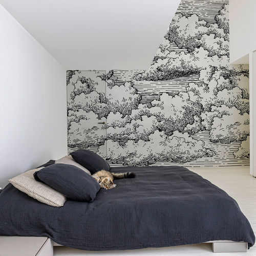 Papel de parede contemporâneo - Acquaforte - SPAGHETTIWALL - em fibra de celulose / em tecido não tecido / estampado