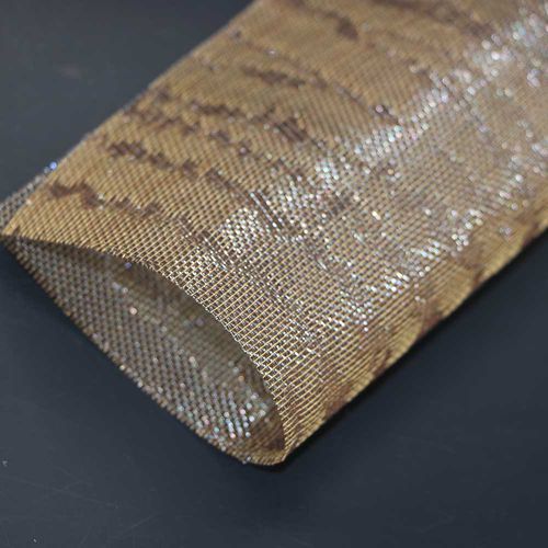 Tela metálica em aço inoxidável - QKTH2-22 - HEBEI JOINWIN ARCHITECTURAL DESIGN CO.,LTD - em bronze / em cobre / para ambiente interno