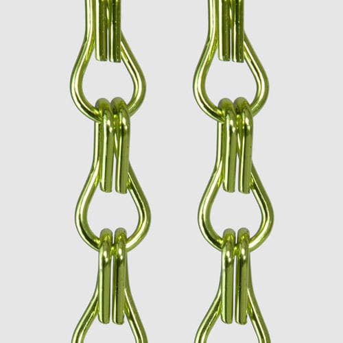 Cortina de correntes - QKCLC-10 Lime-Gloss - HEBEI JOINWIN ARCHITECTURAL DESIGN CO.,LTD - de cor lisa / em alumínio