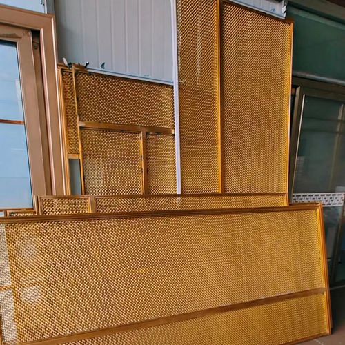 Tela metálica em aço inoxidável - QKCWM-06 - HEBEI JOINWIN ARCHITECTURAL DESIGN CO.,LTD - em latão / em cobre / em alumínio