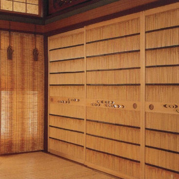 Divisória fixa - G Series - TAKEROKU Co.,Ltd - em bambu / da linha residencial / para ambiente interno