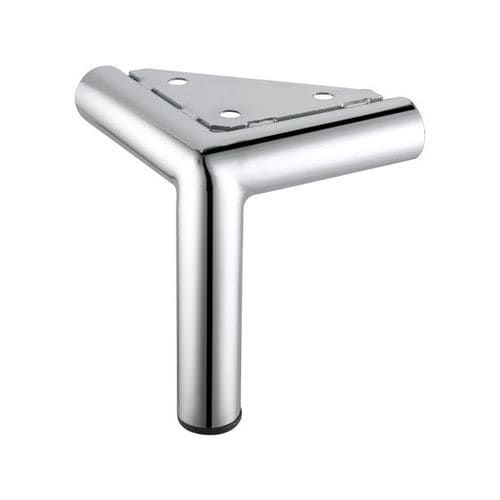 Pé para móvel em aço inoxidável - AC007 - ZHUOKAI TECHNOLOGY - em ferro / prateado / branco