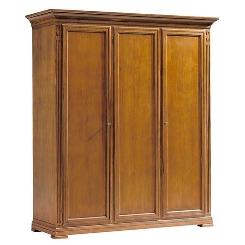 Guarda-roupa Diretório - 7379 Villa Borghese - Bordini arredamenti - com folheado de madeira / em cerejeira / com portas de abrir