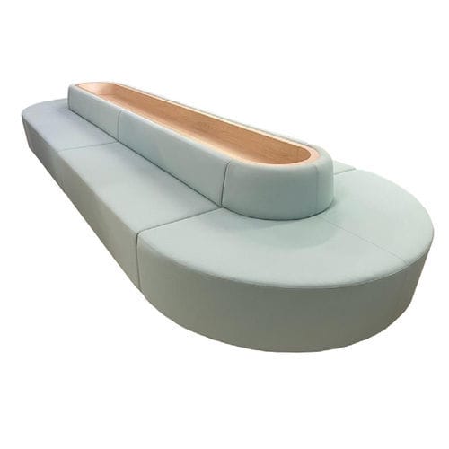 Banco estofado modular - Most Design - alto / contemporâneo / em tecido