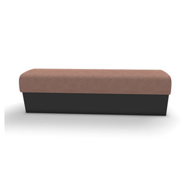 Banco estofado design - Most Design - em tecido / em espuma / com base em madeira