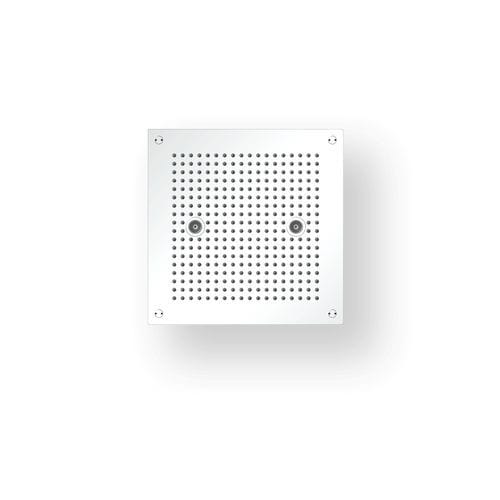 Cabeça de chuveiro de embutir - R35C1 - AQUAFORM - quadrada / tipo chuva / com cromoterapia