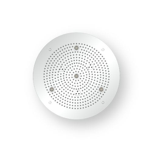 Cabeça de chuveiro de embutir - RT35C1 - AQUAFORM - redonda / tipo chuva / com cromoterapia