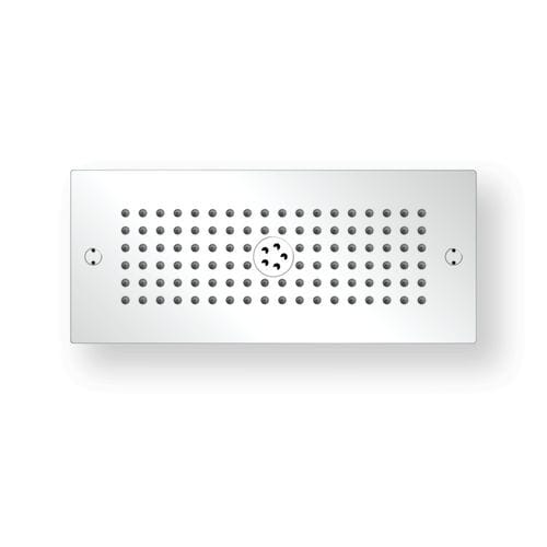 Cabeça de chuveiro de embutir - N3515C16 - AQUAFORM - retangular / tipo chuva / para centro de bem-estar