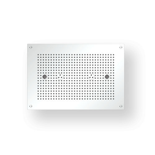 Cabeça de chuveiro de embutir - W5638C12 - AQUAFORM - retangular / tipo chuva / com iluminação embutida