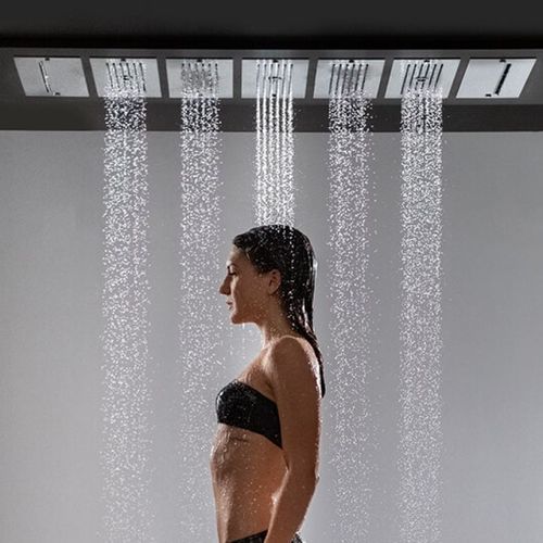 Chuveiro sensorial - LIBERA - AQUAFORM - metálico / para centro de bem-estar / para spa