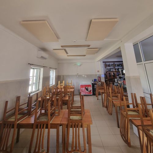 Painel acústico para teto - RESTAURANT 2 - Smartfox - em madeira / em lã mineral / em tecido