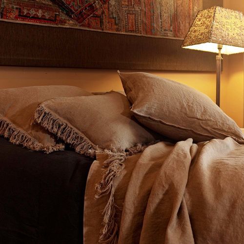 Almofada para sofá - MARRAKECH - dELENZO LINEN FROM EUROPE S.L - de piso / para banco / para ambiente interno