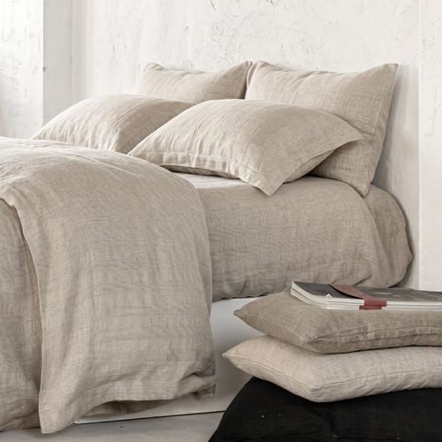 Fronha em linho - HERRINGBONE - dELENZO LINEN FROM EUROPE S.L