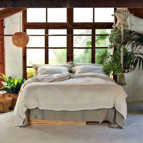 Jogo de cama em linho - TABARCA - dELENZO LINEN FROM EUROPE S.L