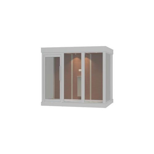 Cabine de fumadores para ambiente externo - SMOKE SOLUTION SQ280 - Longhi Air - com filtro HEPA / com filtro / autônoma