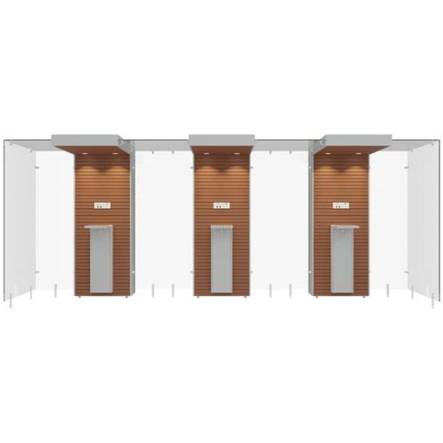 Cabine de fumadores para ambiente interno - SMOKE SOLUTION 3SP160 - Longhi Air - com filtro HEPA / com filtro / autônoma