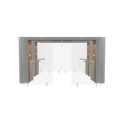 Cabine de fumadores para ambiente interno - SMOKE SOLUTION 2SP AREA 4 M - Longhi Air - com filtro HEPA / com filtro / autônoma
