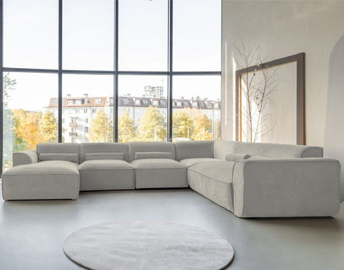 Sofá modular - FELIX: 2789GC - Best Mobilier - contemporâneo / em tecido / com braços