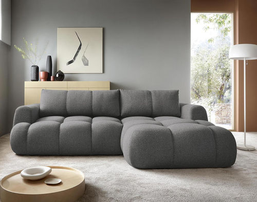 Sofá de canto - YULIN: 3232GF - Best Mobilier - cama / contemporâneo / em tecido
