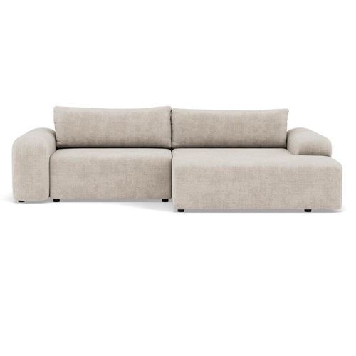 Sofá de canto - REBECCA - Best Mobilier - cama / contemporâneo / em veludo