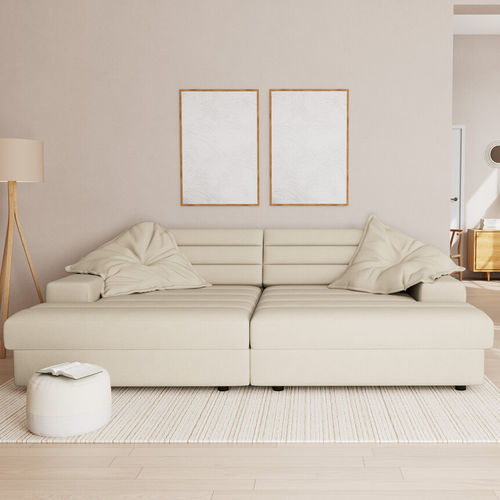 Sofá contemporâneo - LOREDANA - Best Mobilier - para sala / em tecido / em espuma de poliuretano