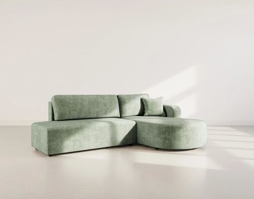 Sofá de canto - MIRO - Best Mobilier - contemporâneo / para sala / em veludo