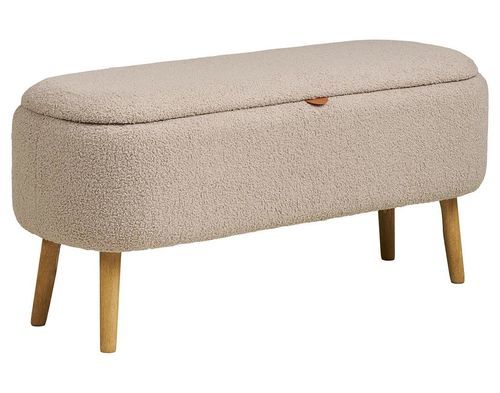 Otomana contemporânea - KAREN - Best Mobilier - em tecido / em compensado / com compartimento de arrumação