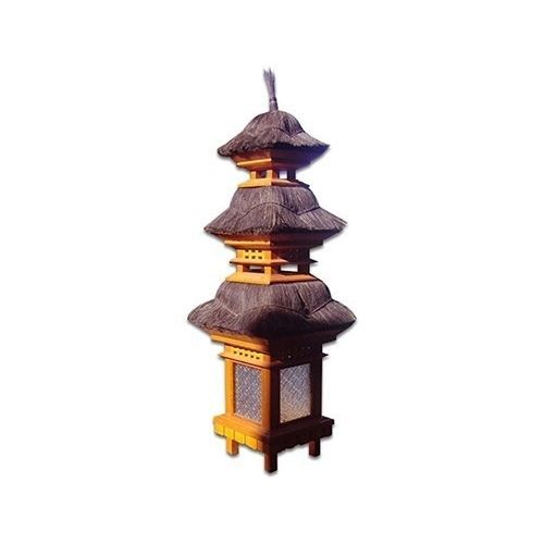 Lanterna de design original - LIGHT-1 - Beyond Menus - em madeira / escultura / para ambiente externo