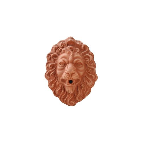 Escultura em terracota - Testa di Leone - cestenoli srl - para ambiente externo / feita à mão / made in Italy