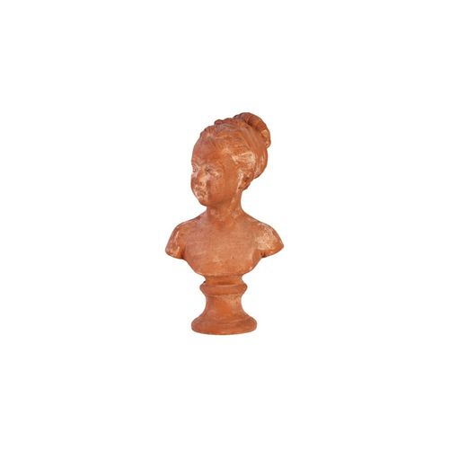 Escultura em terracota - Busto Bambino Con Base - cestenoli srl - para ambiente externo / feita à mão / para jardim