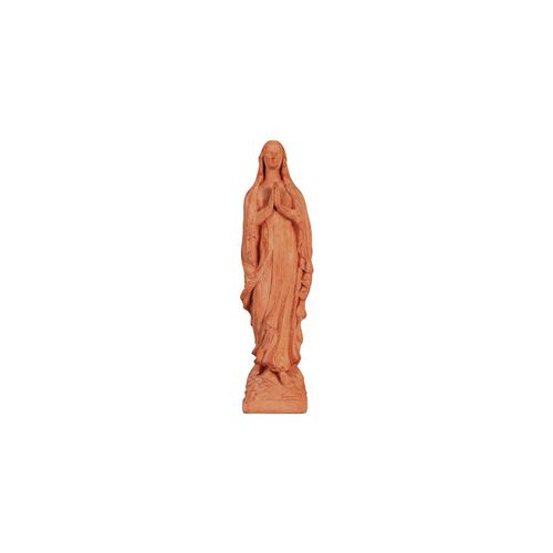 Escultura em terracota - Madonna Lourdes - cestenoli srl - para ambiente externo / feita à mão / para jardim