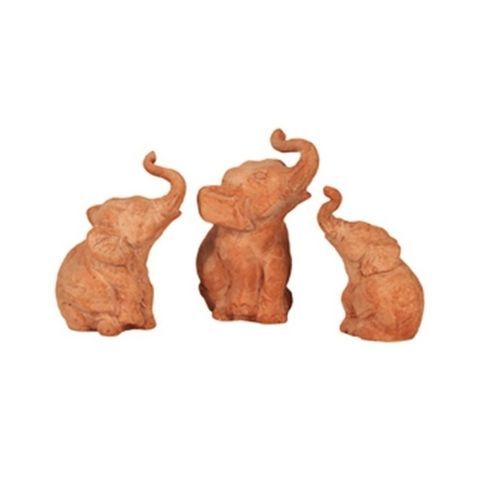 Escultura em terracota - Elefante - cestenoli srl - para ambiente externo / feita à mão / para jardim